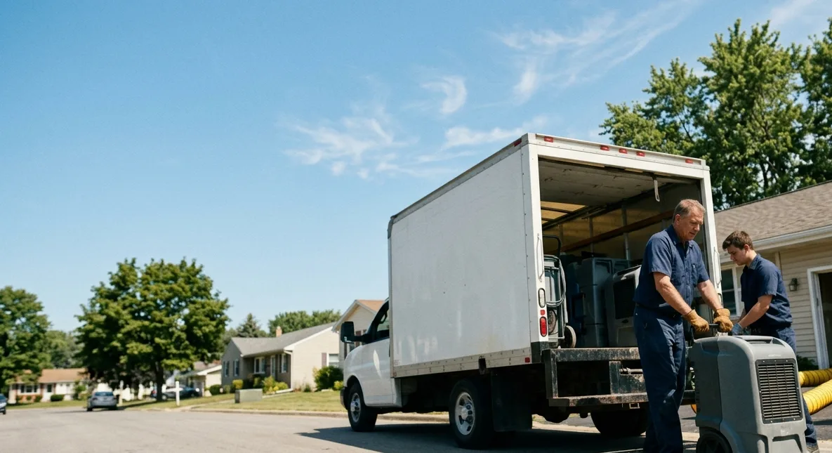 Water Damage Cleanup in Freeport, IL near me